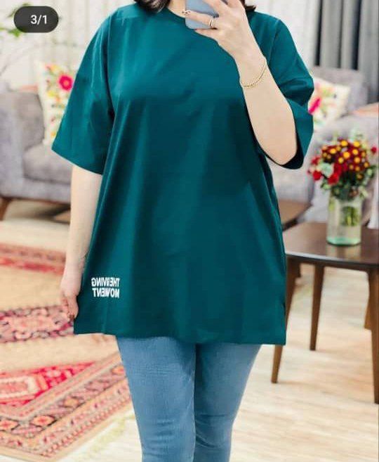 تیشرت لش قواره دار ویسکوز